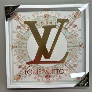 Louis Vuitton Picture Wall Decor by Oliver Gal Gold Foil Embellishment NEW 16”